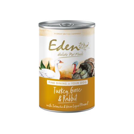 Eden Gourmet Turkey, Goose & Rabbit 400g