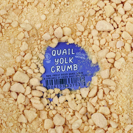 Just 'Ere Fot Treats Freeze Quail Yolk Crumb 20g