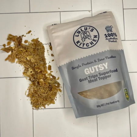 Lulu's Kitchen Gutsy Goat Tripe Superfood Meal Topper 100g