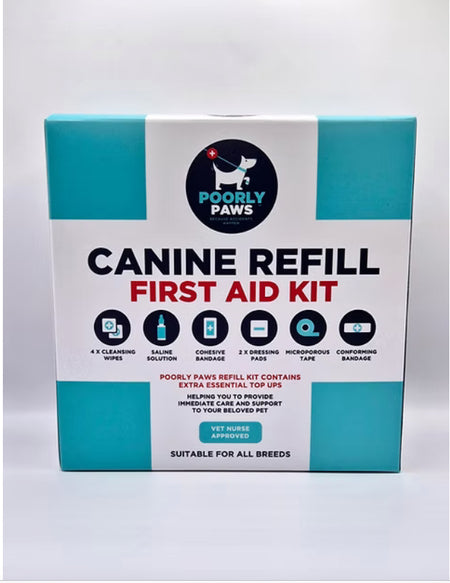 Poorly Paws Dog First Aid Refill Kit