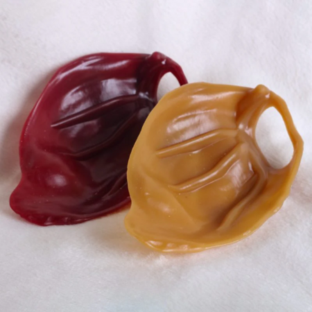 Veggie Pig Ears 1 x red 1 x brown