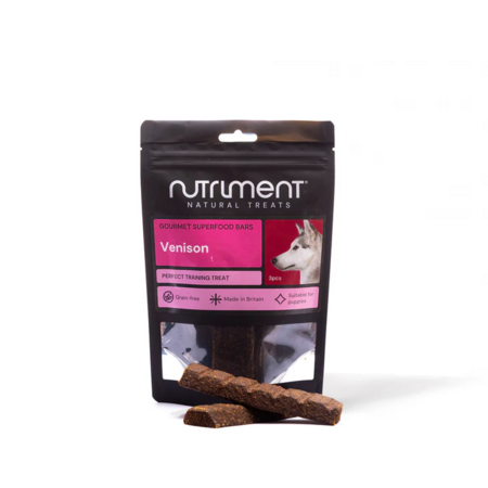 Nutriment Gourmet Superfood Bars (Venison)