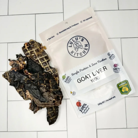 Lulu's Kitchen Goat Liver 100g