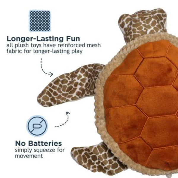 Tall Tails Plush Animated Sea Turtle