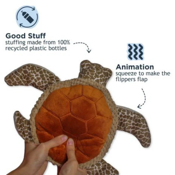 Tall Tails Plush Animated Sea Turtle
