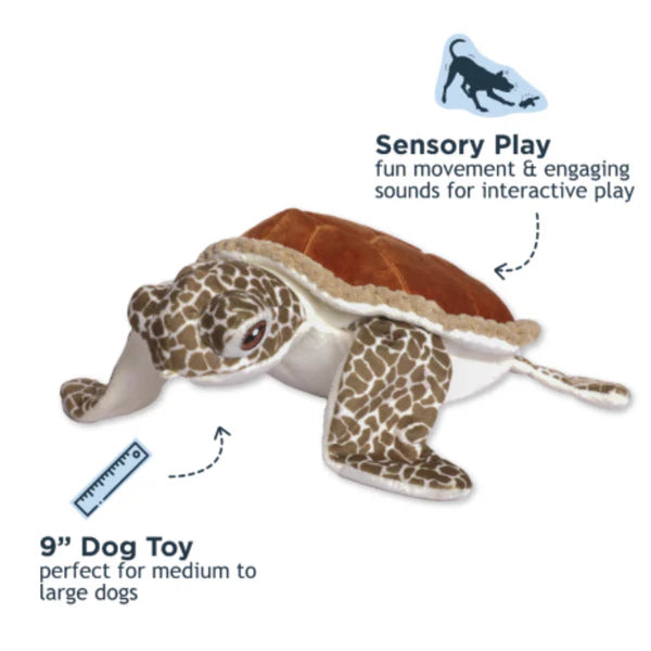 Tall Tails Plush Animated Sea Turtle