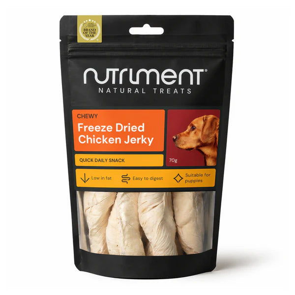 Nutriment Freeze Dried Chicken Jerky 70g