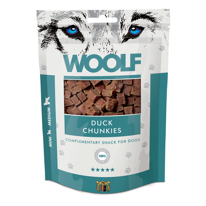 Woolf Duck Chunkies 100g