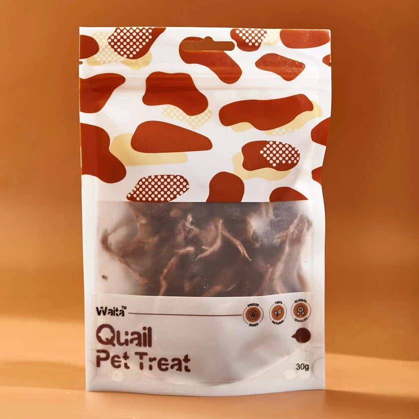 Waita Freeze Dried Whole Quail 30g