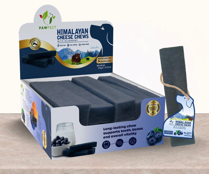 Pawfect Himalayan Cheese Chew Blueberry (Large)