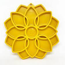 Sodapup Mandala Slow Feeder (Yellow)