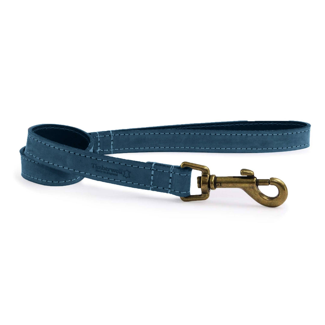 Timberwolf Leather Lead - various colours- 1m x 19mm