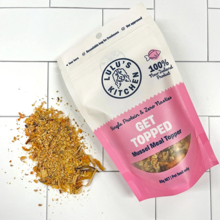 Lulu's Kitchen Get Topped Green Lipped Mussel Meal Topper 80g