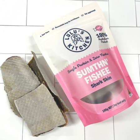 Lulu's Kitchen Sumthn' Fishee Shark Skin 100g