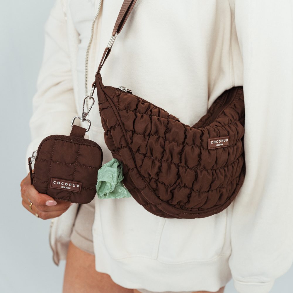 Cocopup Crescent Treat Pouch - Espresso