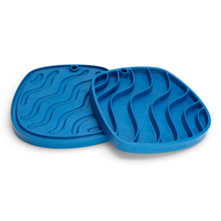 West Paw Feast Mat Marine Blue Wave