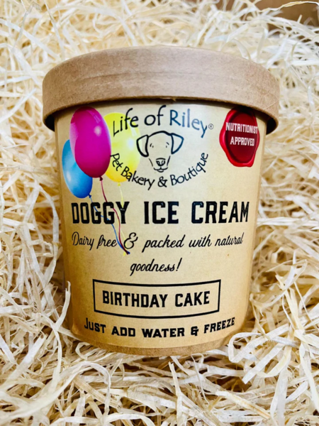 Life of Riley Doggy Ice Cream Birthday Cake