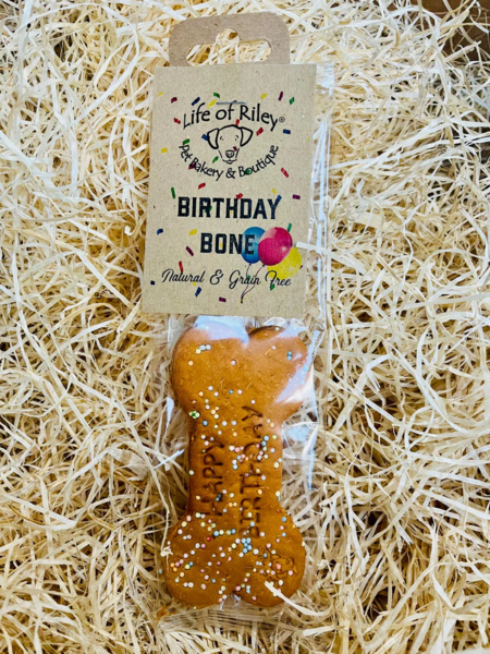 Life of Riley Happy Birthday Bone