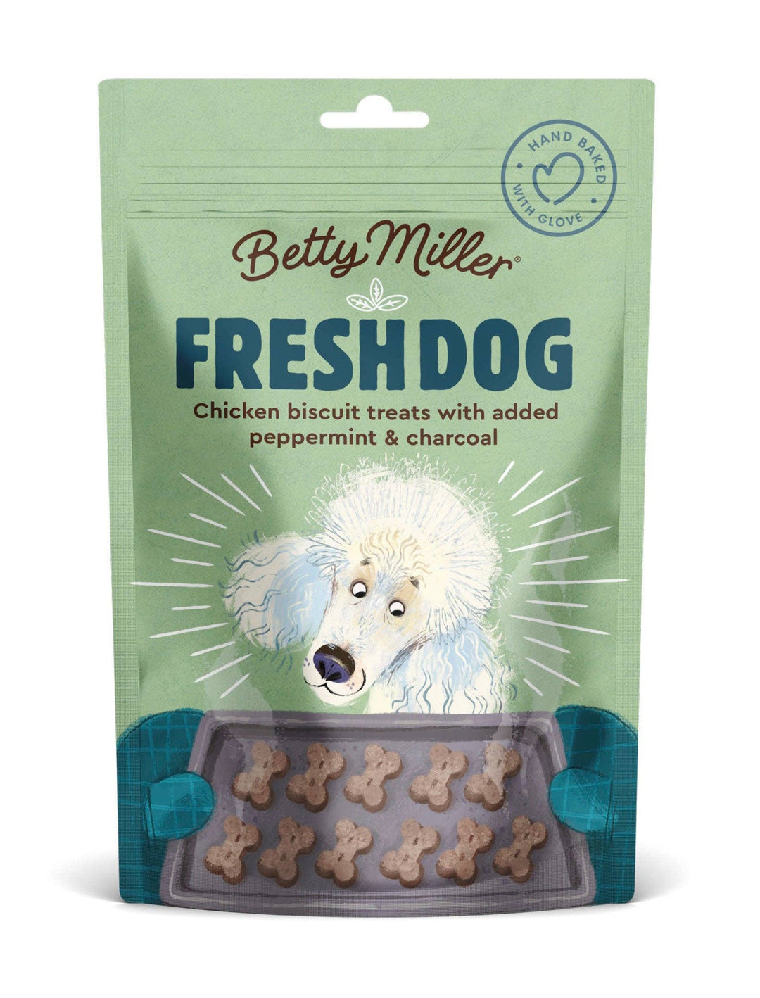 Betty Miller Fresh Dog Peppermint & Charcoal Treats 100g