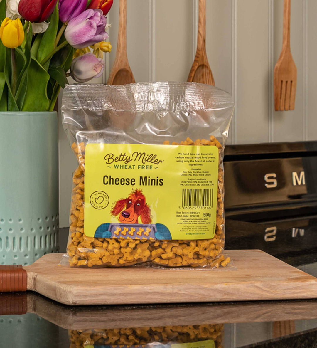 Betty Miller Wheat-Free Cheese Minis 400g