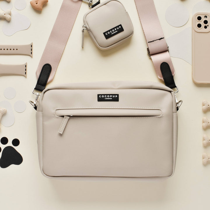 Cocopup Large Dog Walking Bag - Caramel Latte