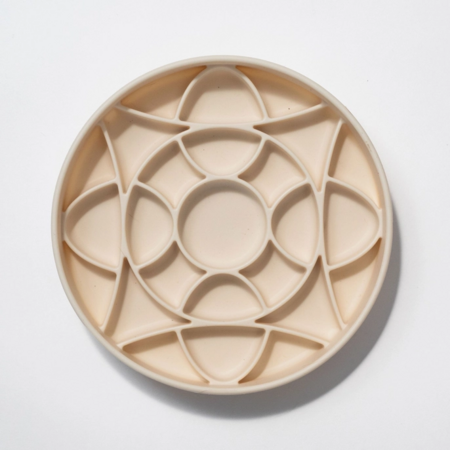 Dogged Circulo Slow Feeder Bowl (Buttermilk)