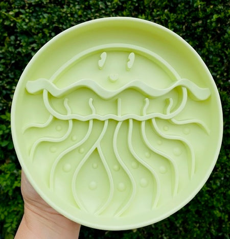 Soothing Seas Jellyfish Slow Feeder (Lime)