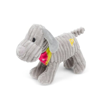 Petface Little Fun Freddie Cord Grey Plush Toy