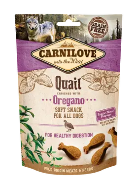 Carnilove Quail with Oregano Soft Treats 200g