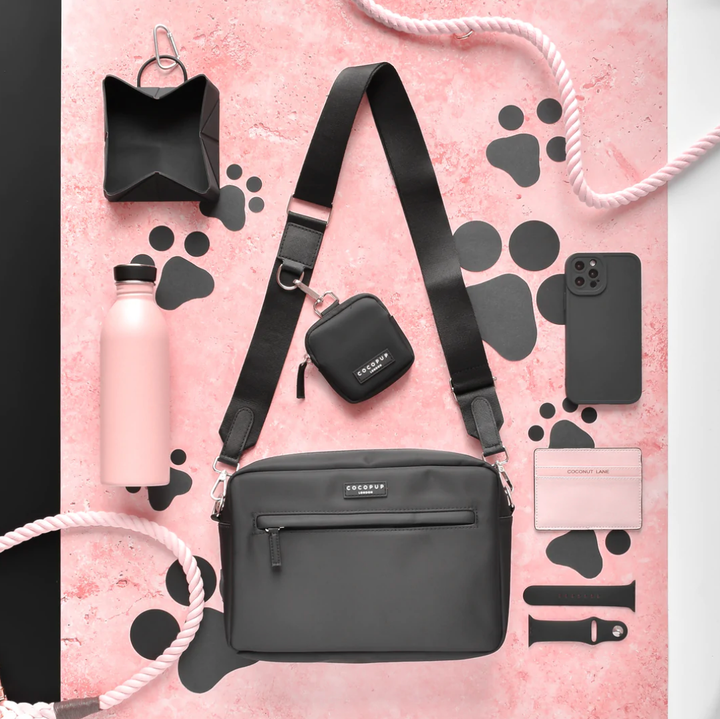 Cocopup Large Dog Walking Bag - Black