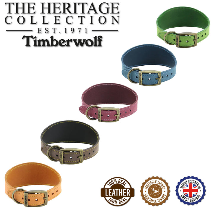 Timberwolf Hound Collar ( Size 34-43cm)