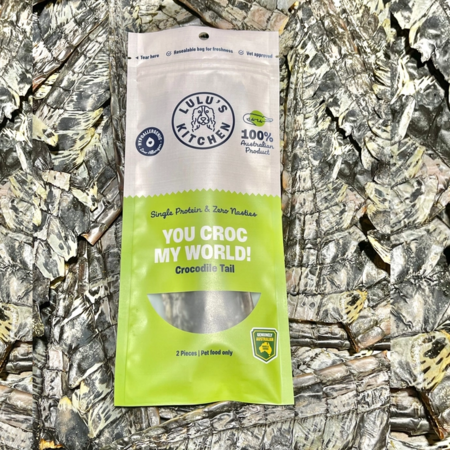 Lulu's Kitchen You Croc My World Crocodile Tail (2 pieces)