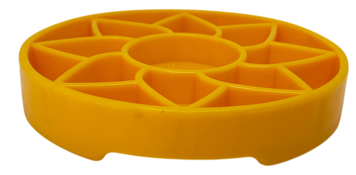 SodaPup Sunflower Softie eTray Slow Feeder Dog Bowl