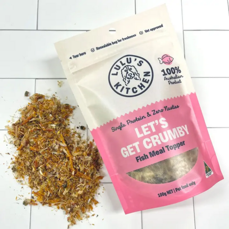 Lulu's Kitchen Let's Get Crumby Fish Meal Topper 100g