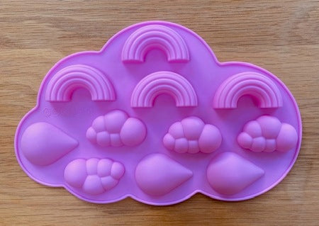 Clouds, Rainbows and Raindrops Mould