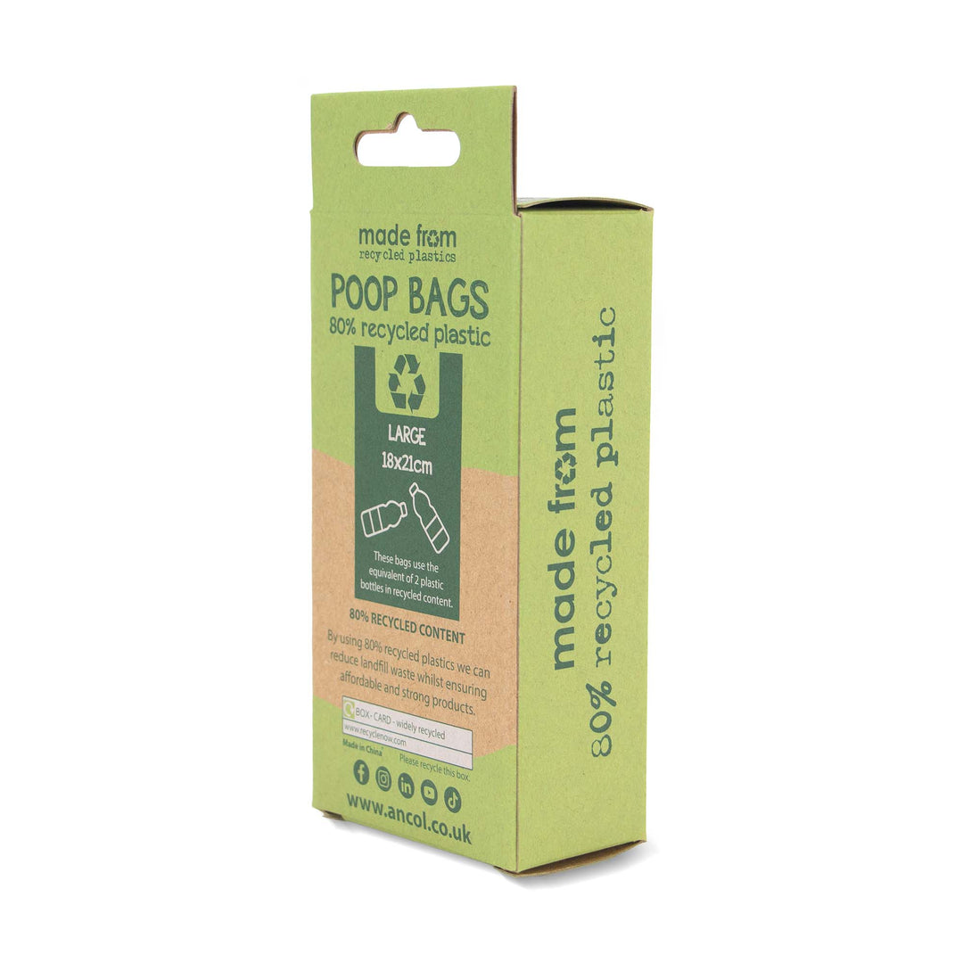 Made From Recycled Poo Bags - 4 rolls - 60 bags