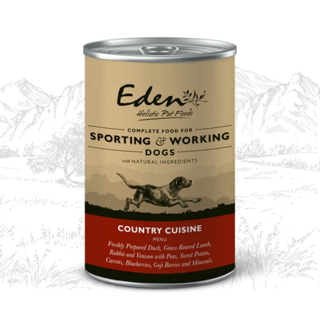 Eden Wet Food for Working and Sporting Dogs: Country Cuisine 400g