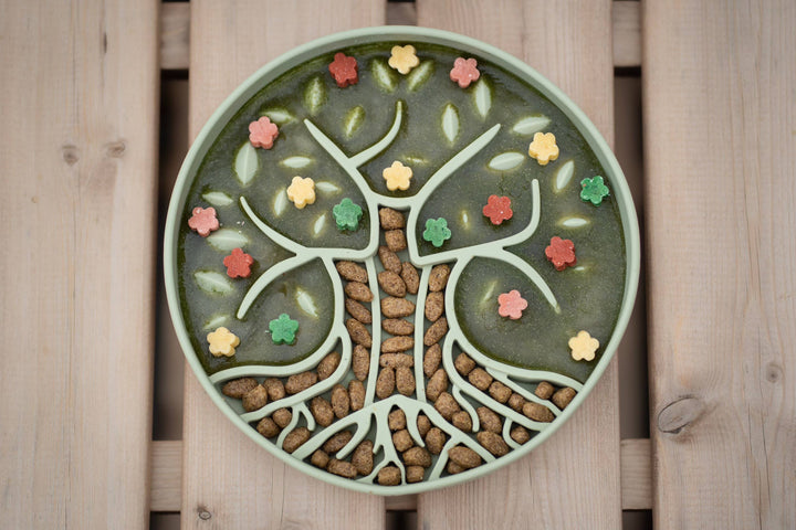 Bodhi & The Birchtree Slow feeder Bowl | Foliage 