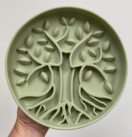 Bodhi & The Birchtree The Evergreen Collection Slow Feeder Bowl (Foliage)