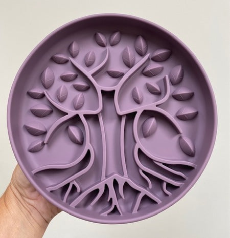 Bodhi & The Birchtree The Evergreen Collection Slow Feeder Bowl (Damson)