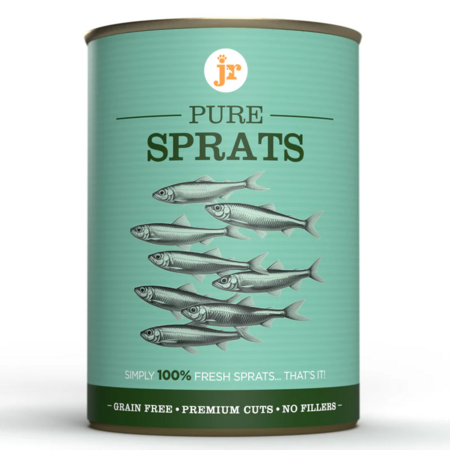 JR Pure Sprats Topper & Mixer 400g