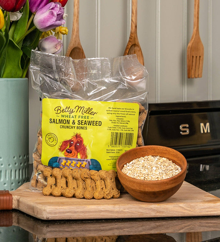 Betty Miller Wheat-Free Salmon & Seaweed 400g