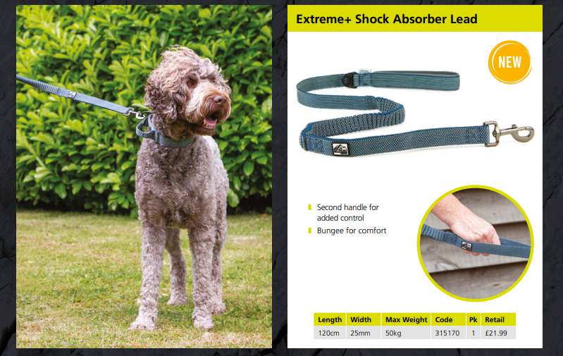 Extreme+ Shock Absorber Lead with Second Handle