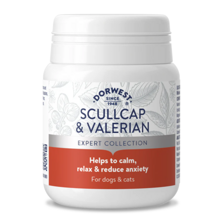 Dorwest Scullcap & Valerian Tablets for Dogs and Cats (100 tablets)