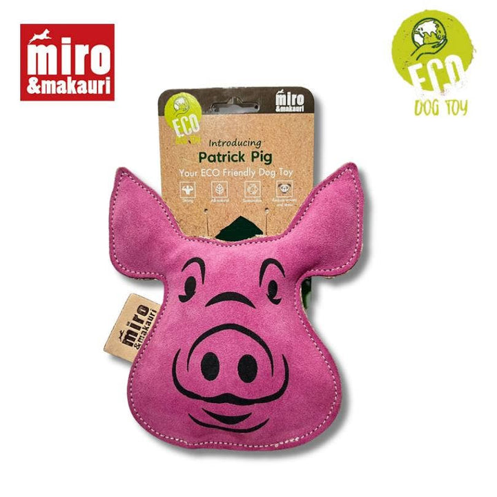 Eco Dog Toys By Miro & Makauri - Patrick Pig