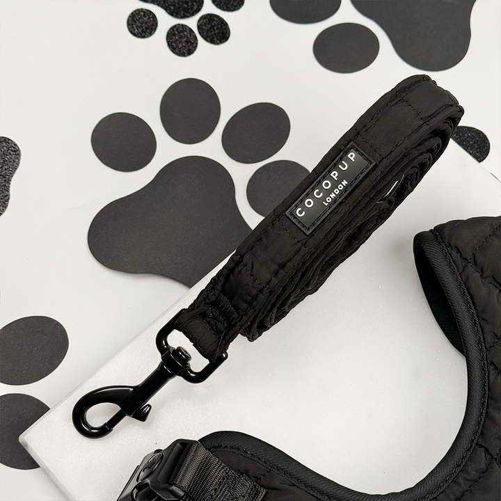 Cocopup Onyx Quilted Lead