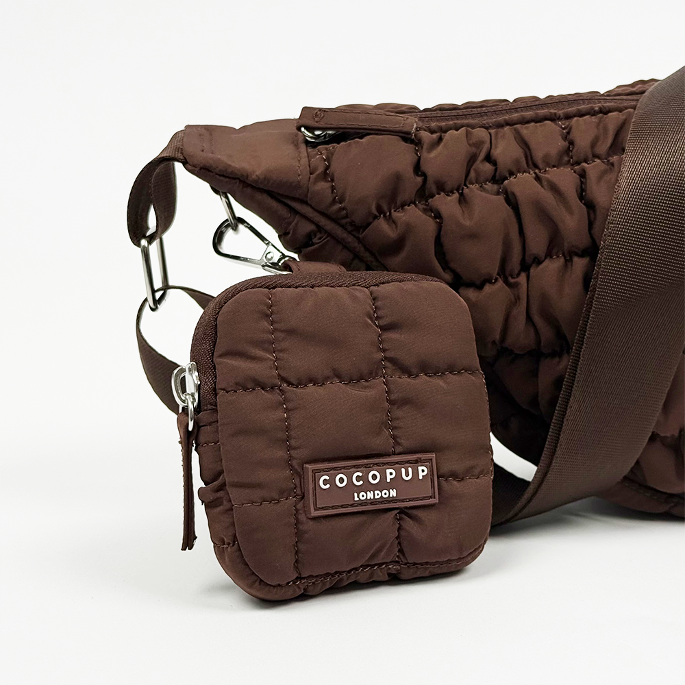 Cocopup Crescent Treat Pouch - Espresso