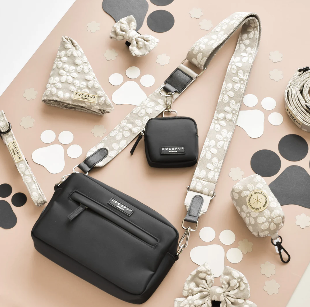 Cocopup Bag Strap - Mocha Flower