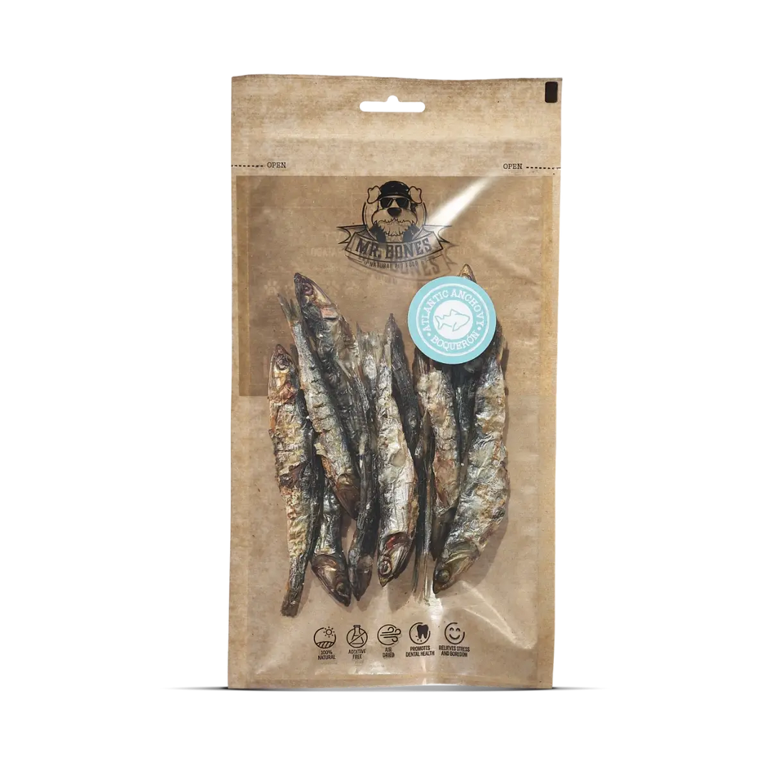Mr Bones Atlantic Anchovies 50g