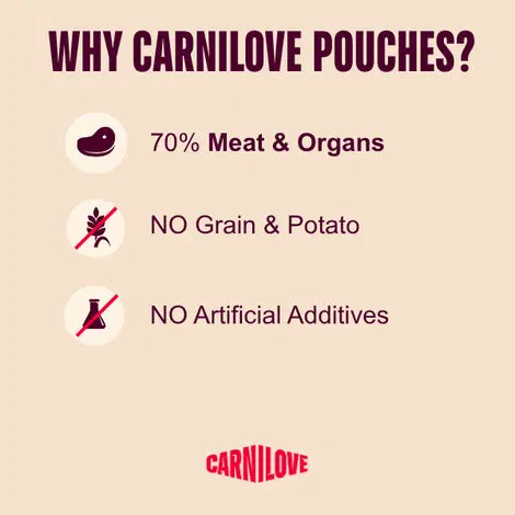 Carnilove Turkey & Buffalo with Rose Petals Pate 300g